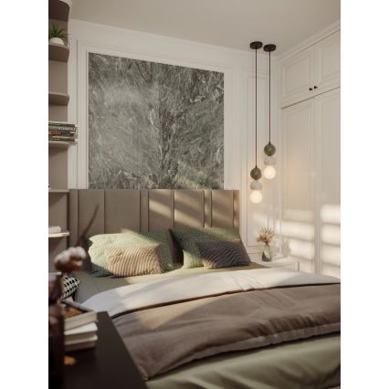 MAXLIGHT P0665 - Hanglamp met kabel ALICE 1xG9/7W/230V Ø 10 cm zwart