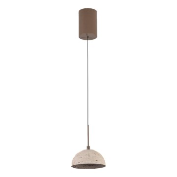 MAXLIGHT P0666 - LED-hanglamp aan kabel CUCCINA LED/57W/230V Ø 15 cm beige