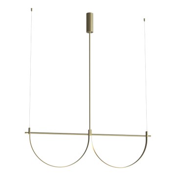 MAXLIGHT P0689 - LED-kroonluchter aan kabel VICTORIA LED/40W/230V CRI 90 goudkleurig