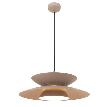 MAXLIGHT P0698 - LED hanglamp met kabel MAYUMI LED/12W/230V Ø 50 cm CRI 96 beige