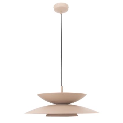 MAXLIGHT P0698 - LED hanglamp met kabel MAYUMI LED/12W/230V Ø 50 cm CRI 96 beige