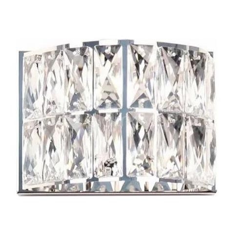 MAXLIGHT W0204 - Wandlamp DIAMANTE 1xG9/42W/230V glanzend chroom