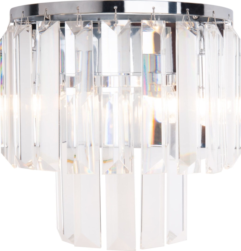 MAXLIGHT W0209 - Wandlamp MONACO 2xG9/40W/230V glanzend chroom