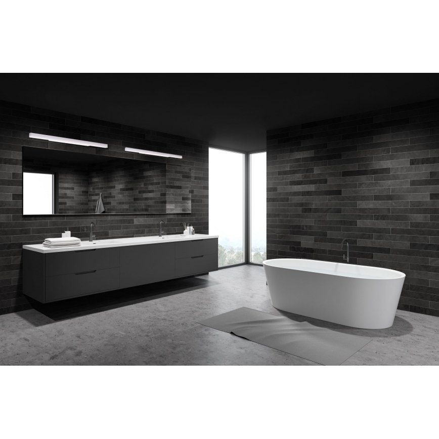 MAXLIGHT W0263 - LED Dimbare badkamerspiegelverlichting LINEAR LED/18W/230V 57 cm IP44 wit