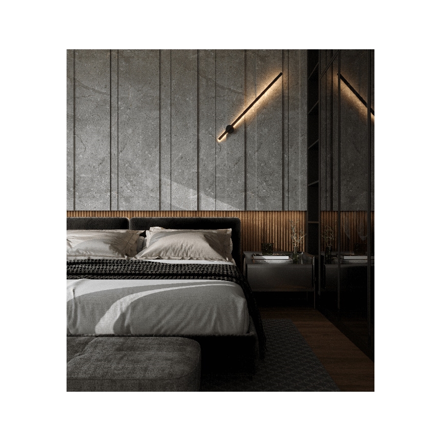 MAXLIGHT W0267 - LED Wandlamp voor buiten SPIN LED/8,4W/230V IP44 zwart