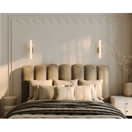MAXLIGHT W0365 - LED Badkamer wandlamp FAYETTE LED/12W/230V 61 cm IP44 zwart