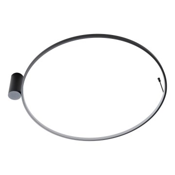MAXLIGHT W0437 - LED badkamerplafondlamp VISUAL LED/28W/230V Ø 80 cm IP44 zwart