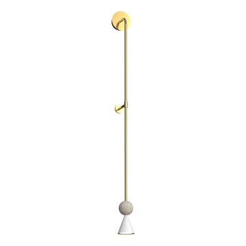 MAXLIGHT W0449 - LED Wandlamp BINGO LED/8W/230V CRI 92 goud/beige