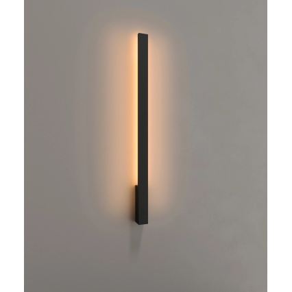 MAXLIGHT W0459 - LED buitenwandlamp KAPRUN LED/12W/230V CRI 93 IP65 zwart