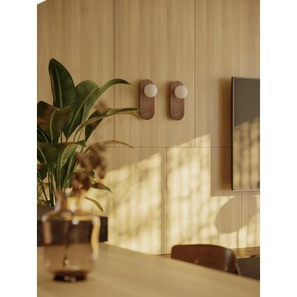 MAXLIGHT W0476 - Wandlamp POINT 1xG9/7W/230V bruin