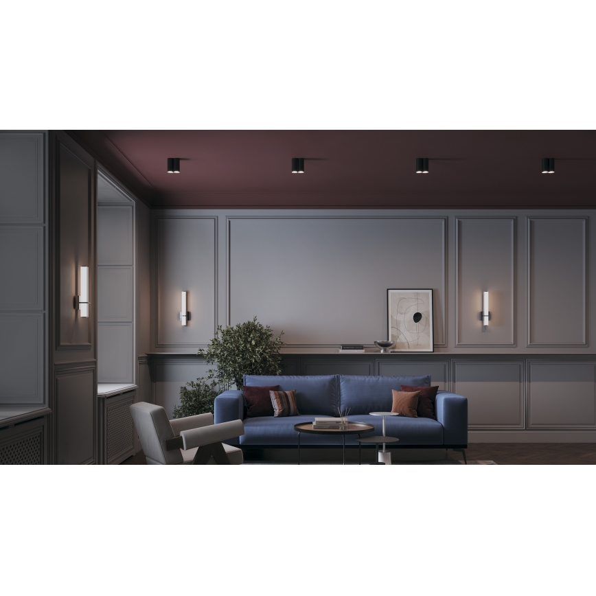 Maytoni C010CL-01B - Spot FOCUS 1xGU10/50W/230V zwart
