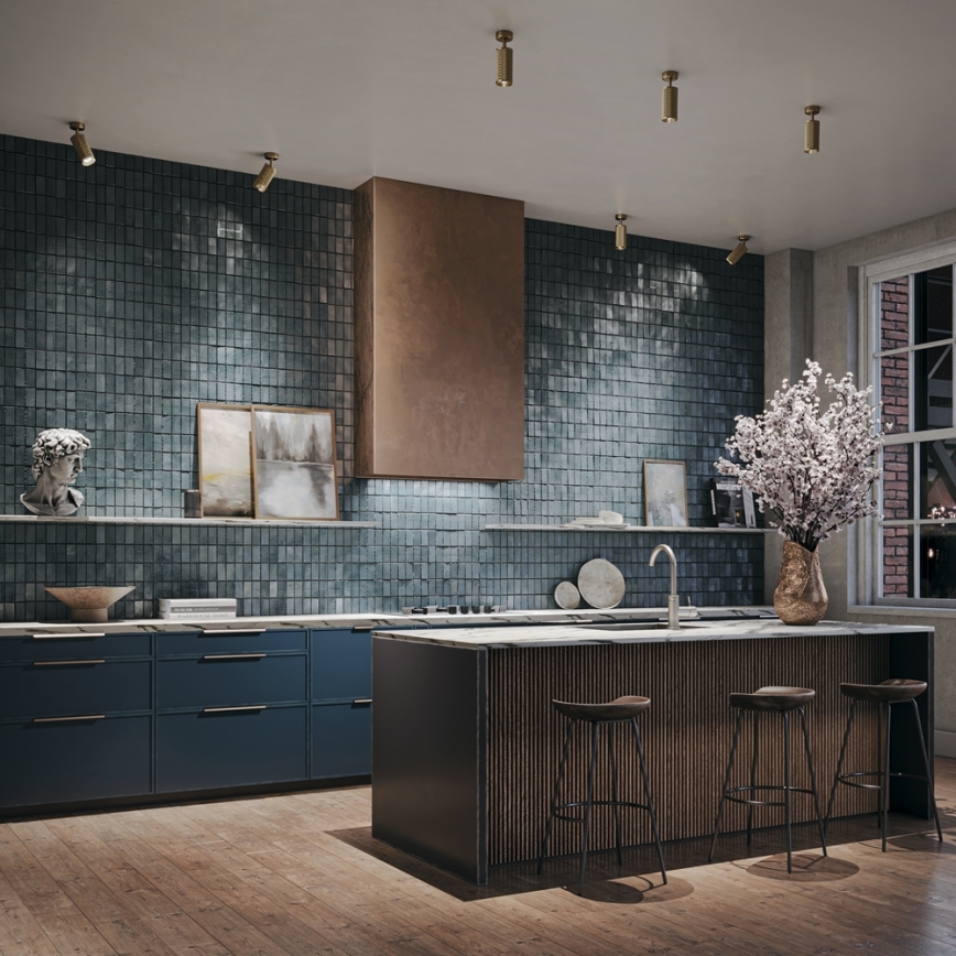 Maytoni C034CL-01G - Spotlamp FOCUS 1xGU10/10W/230V goudkleurig