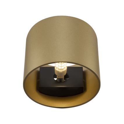 Maytoni C066WL-01MG - Wandlamp ROND 1xG9/50W/230V goud