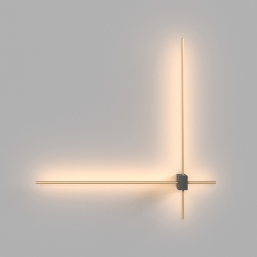 Maytoni C070WL-L12GB3K - LED wand verlichting PARS LED/12W/230V CRI 90 zwart