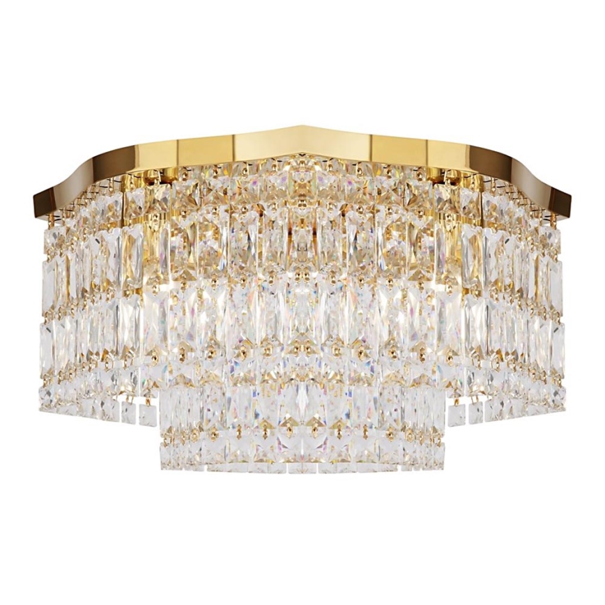 Maytoni DIA005CL-06G - Plafondlamp DUNE 6xE14/60W/230V goud