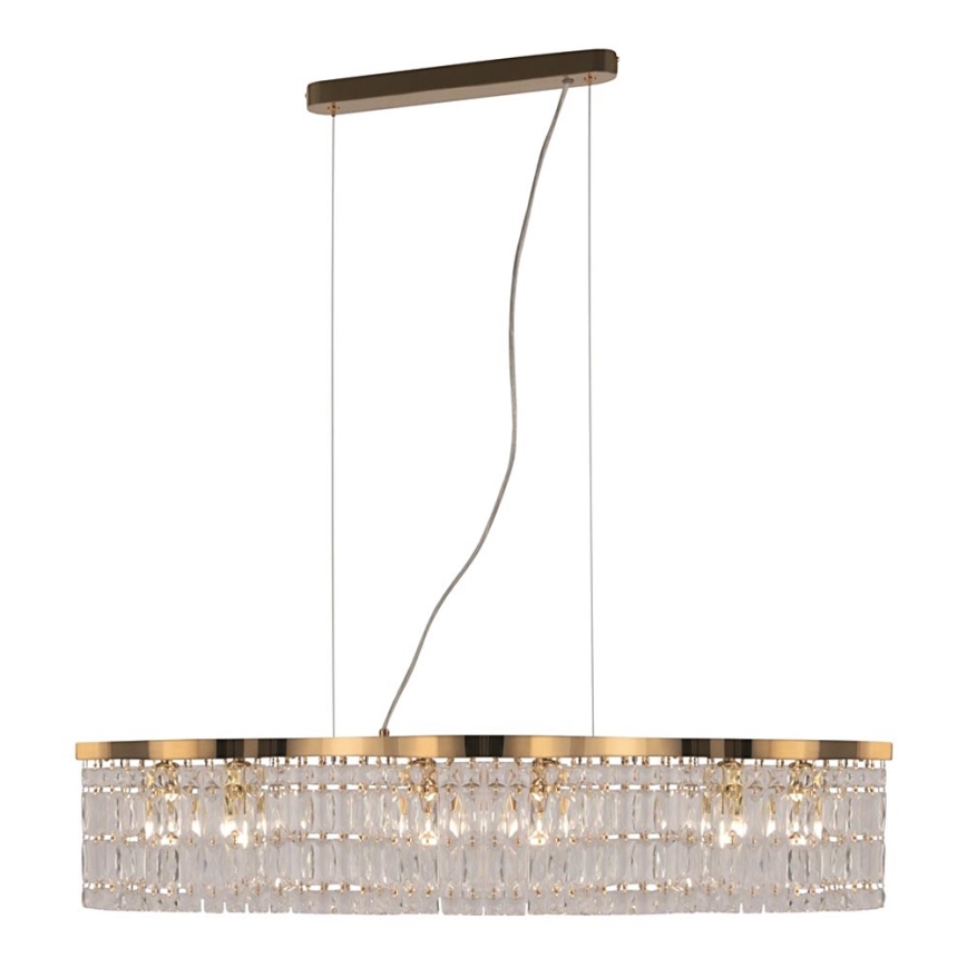 Maytoni DIA005PL-06G - Hanglamp aan een koord DUNE 6xE14/60W/230V goud