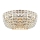Maytoni DIA100-WL-02-G - Wandlamp BASFOR 2xE14/60W/230V goud