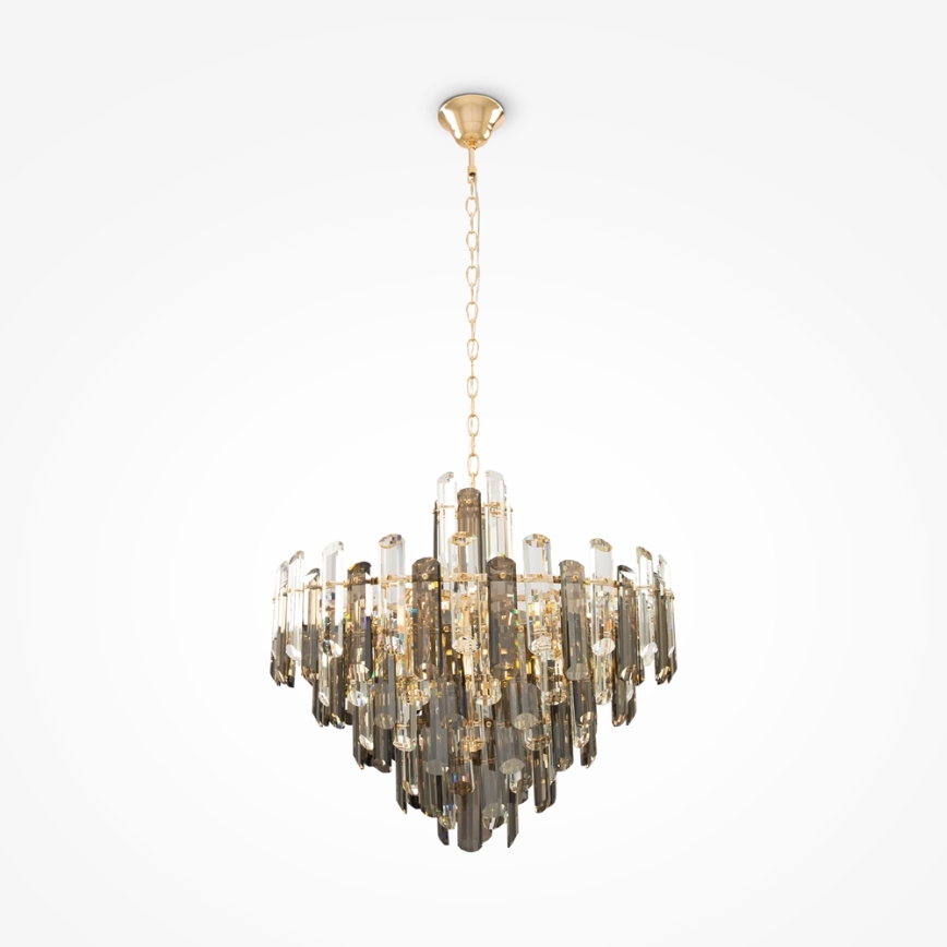 Maytoni DIA200PL-08G - Hanglamp aan een ketting FLARE 8xE14/40W/230V