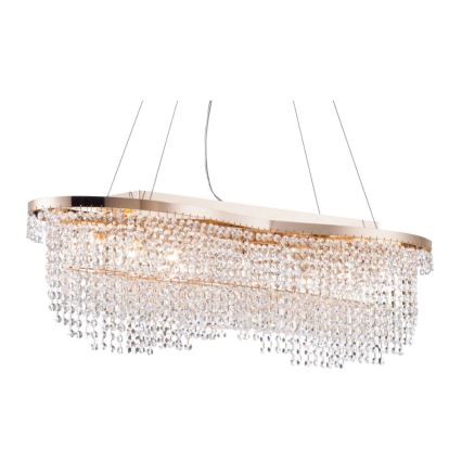 Maytoni DIA600-07-G - Hanglamp aan een koord TOILS 7xE14/60W/230V