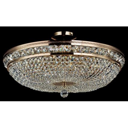 Maytoni DIA700-CL-12-G - Plafondlamp OTTILIA 12xE14/60W/230V