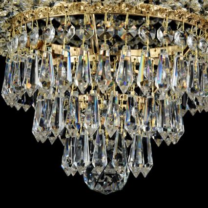 Maytoni DIA890-CL-06-G - Bevestigde hanglamp PALACE 6xE27/60W/230V