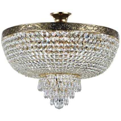 Maytoni DIA890-CL-06-G - Bevestigde hanglamp PALACE 6xE27/60W/230V