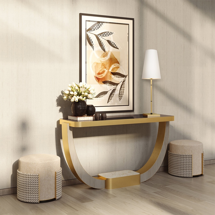 Maytoni H001TL-01BS - Tafellamp ZARAGOZA 1xE14/40W/230V