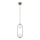 Maytoni MOD013PL-02BS1 - Hanglamp aan een koord RING 2xG9/25W/230V messing