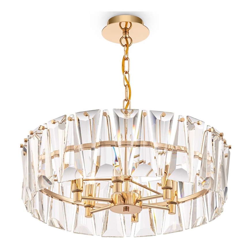 Maytoni MOD043PL-06G - Hanglamp aan een ketting PUNTES 6xE14/60W/230V goud