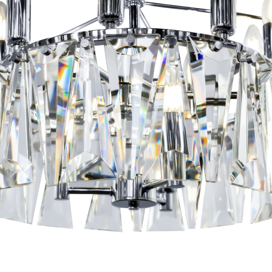 Maytoni MOD043PL-18CH - Hanglamp aan een ketting PUNTES 18xE14/40W/230V glanzend chroom