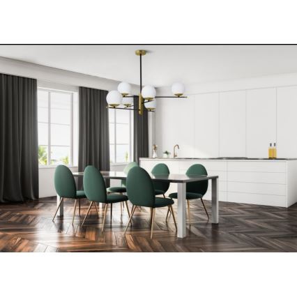 Maytoni MOD048PL-06G - Hanglamp met vaste pendel NOSTALGIA 6xE14/40W/230V