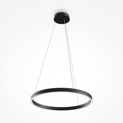 MOD058PL-L32B4K - LED Hanglamp aan een koord RIM LED/37W/230V 4000K diameter 60 cm zwart