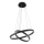 Maytoni MOD058PL-L55B3K - LED Hanglamp aan een koord RIM LED/61W/230V 3000K diameter 60 cm zwart