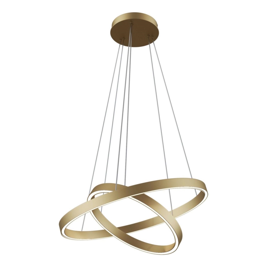 Maytoni MOD058PL-L55BS3K - LED Hanglamp aan een koord RIM LED/61W/230V 3000K diameter 60 cm goud