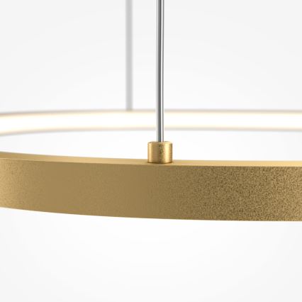 Maytoni MOD072PL-L28BS3K1 - LED Hanglamp aan een koord GLINT LED/24W/230V goud diameter 60 cm