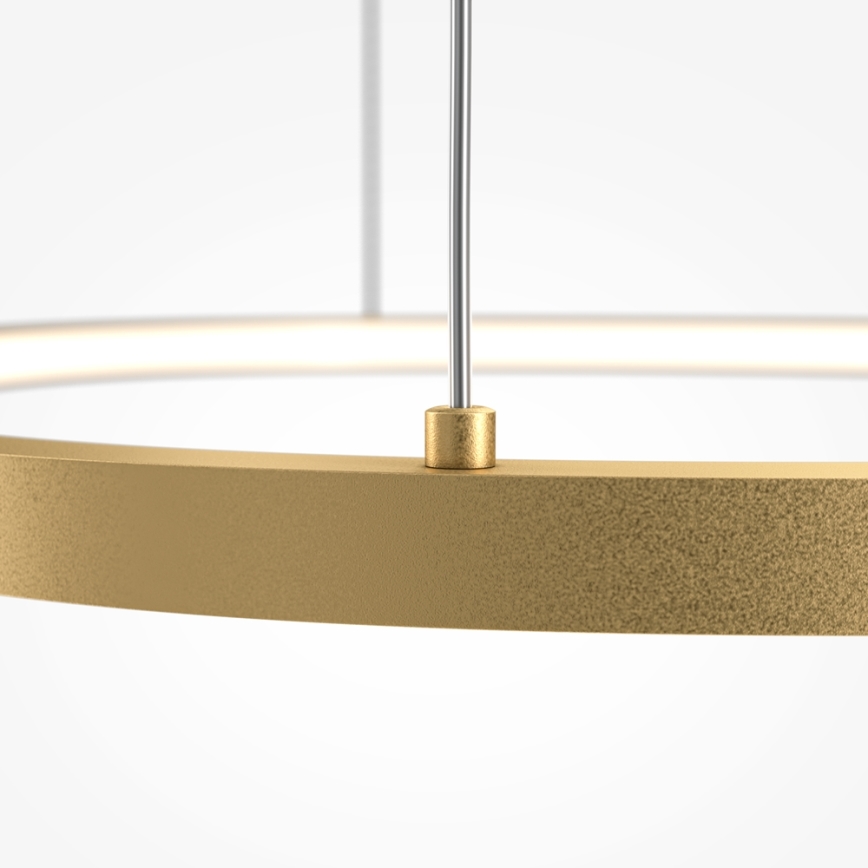 Maytoni MOD072PL-L28BS3K1 - LED Hanglamp aan een koord GLINT LED/24W/230V goud diameter 60 cm
