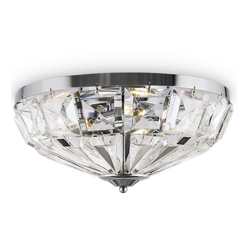 Maytoni MOD094CL-04CH - Plafondlamp FACET 4xE14/60W/230V glanzend chroom