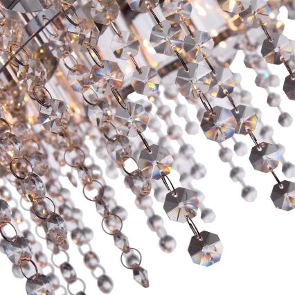 Maytoni MOD097PL-08CH - Hanglamp aan een koord HAIL 8xE14/40W/230V diameter 60,5 cm glanzend chroom
