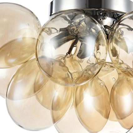 Maytoni MOD112-04-G - Plafondlamp BALBO 4xG9/28W/230V goud/chroom