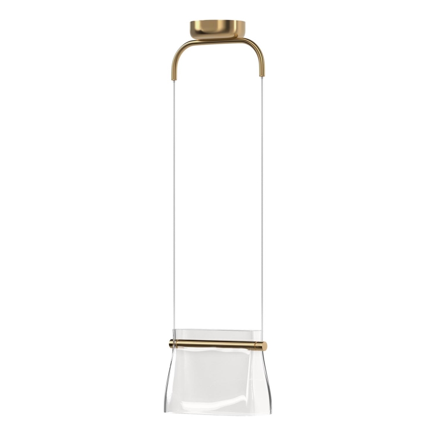 Maytoni MOD170PL-L8BS3K - LED Hanglamp aan een koord CABARET LED/8W/230V goud