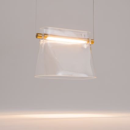 Maytoni MOD170PL-L8BS3K - LED Hanglamp aan een koord CABARET LED/8W/230V goud