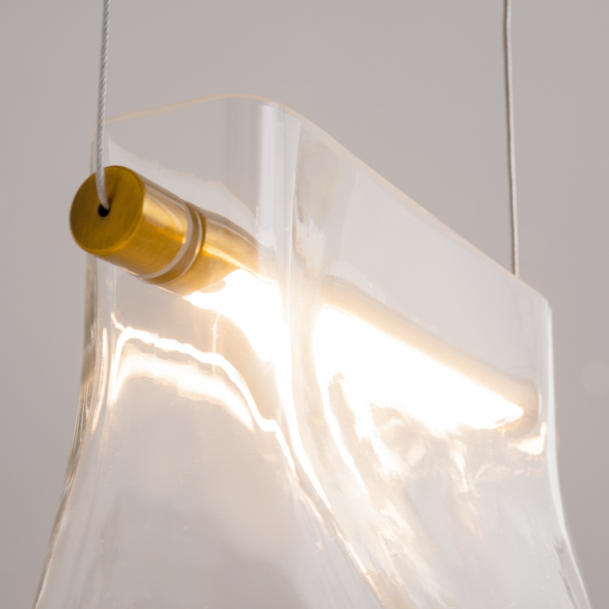 Maytoni MOD170PL-L8BS3K - LED Hanglamp aan een koord CABARET LED/8W/230V goud