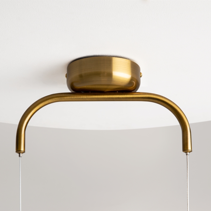 Maytoni MOD170PL-L8BS3K - LED Hanglamp aan een koord CABARET LED/8W/230V goud