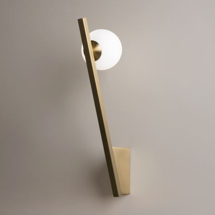 Maytoni MOD175WL-01G - Wandlamp KAZIMIR 1xG9/40W/230V goud
