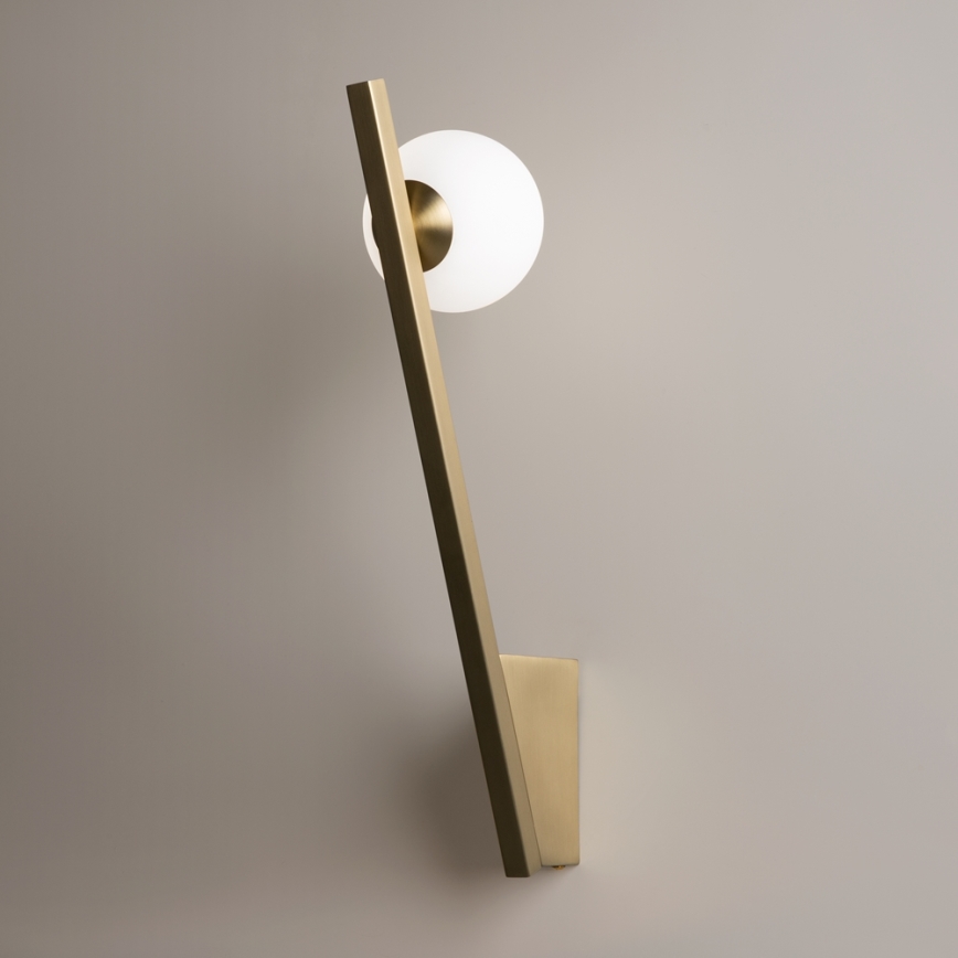 Maytoni MOD175WL-01G - Wandlamp KAZIMIR 1xG9/40W/230V goud