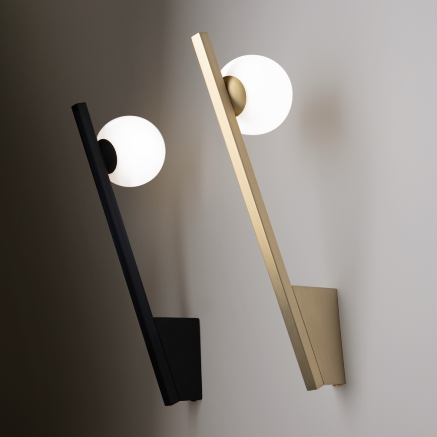 Maytoni MOD175WL-01G - Wandlamp KAZIMIR 1xG9/40W/230V goud