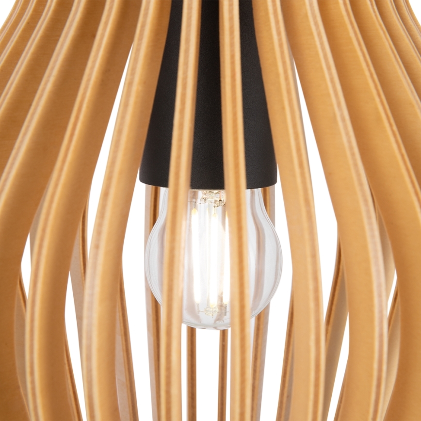 Maytoni MOD191PL-01W - Hanglamp aan een koord ROOTS 1xE27/40W/230V diameter 20 cm beige