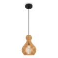 Maytoni MOD192PL-01W - Hanglamp aan een koord ROOTS 1xE27/40W/230V diameter 20 cm beige