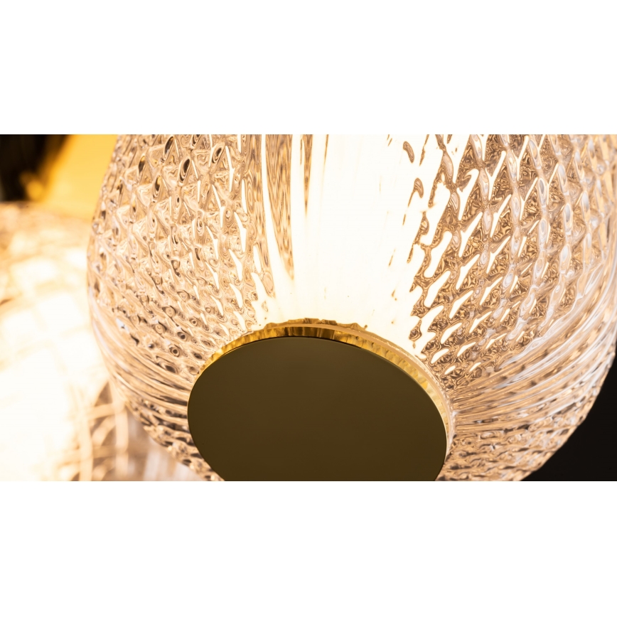 Maytoni MOD273CL-L60G3K - LED Plafondlamp DROP 4xLED/15W/230V diameter 43 cm goud