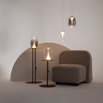 Maytoni MOD282PL-L8G3K - LED Hanglamp aan een koord SPLASH LED/7W/230V 3000K goud